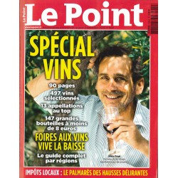 Magazine Le Point : Spécial Vins 