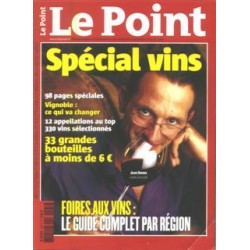 Magazine Le Point : Spécial Vin 